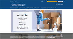 Desktop Screenshot of caixa-enginyers.com